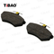 OEM Brake Pads Car Parts 357698151A For AUDI Low Metallic Material